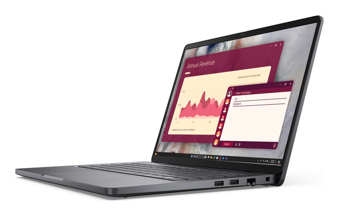 DELL Pro 14 PC14250 Intel Core Ultra 7 255U Laptop 35.6 cm (14") Full HD+ 16 GB DDR5-SDRAM 512 GB SSD Wi-Fi 6 (802.11ax) Windows 11 Pro Black UK English - Image 3