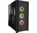 CORSAIR iCUE 5000X RGB ATX Mid-Tower PC Case - Black thumbnail 1