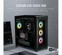 CORSAIR iCUE 5000X RGB ATX Mid-Tower PC Case - Black thumbnail 2