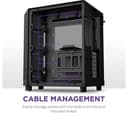 NZXT H6 FLOW RGB ATX Mid-Tower Case Black thumbnail 4