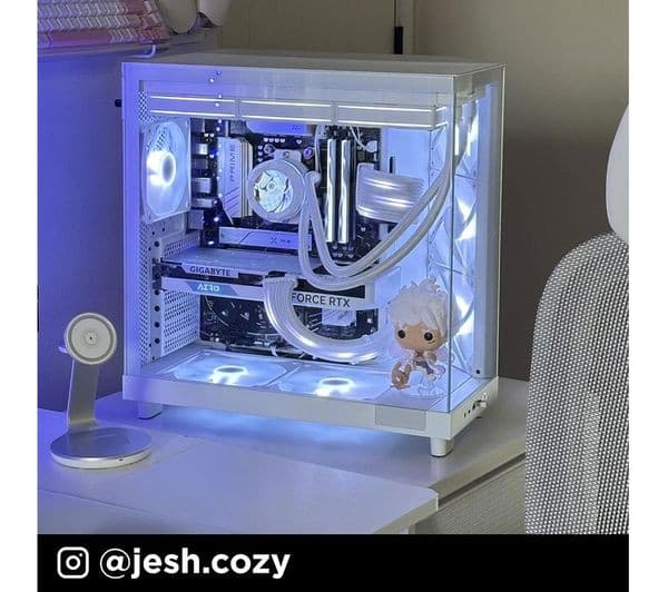 NZXT H6 FLOW RGB ATX Mid-Tower Case Black - Image 7
