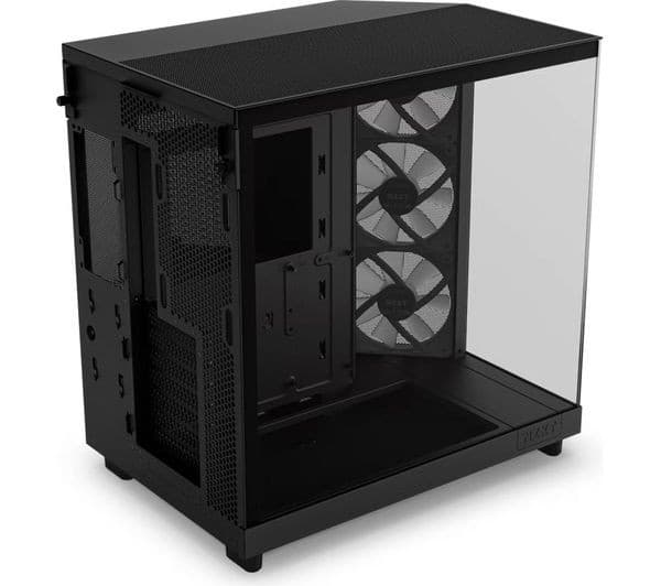 NZXT H6 FLOW RGB ATX Mid-Tower Case Black - Image 10