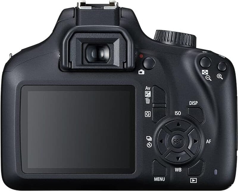 Canon EOS 4000D DSLR Camera with 18-55mm Lens Black - Image 3