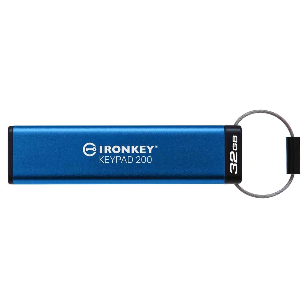 Kingston IronKey Keypad 200 Type -A Hardware-Encrypted USB Flash Drive IKKP200/32GB - 32GB - Image 2