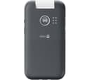 Doro Leva L30 4G Flip Phone - Black & White thumbnail 2