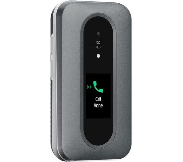 Doro Leva L30 4G Flip Phone - Black & White - Image 5