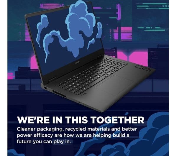 HP OMEN 17-db0509na 17.3" Gaming Laptop - AMD Ryzen 9, RTX 4060, 1 TB SSD - Image 2