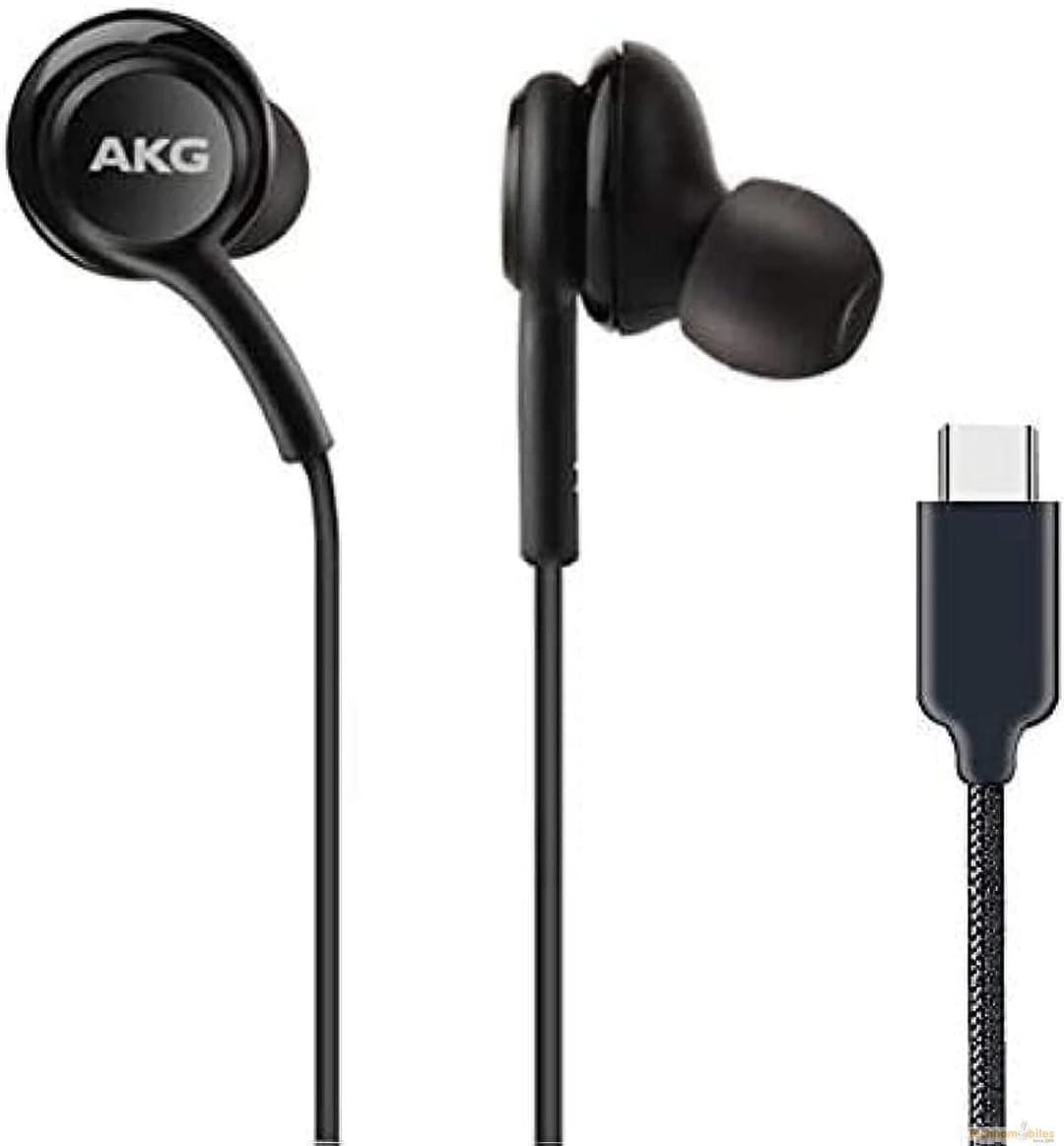SAMSUNG Earphones USB Type-C EO-IC100, Sound by AKG, In-ear Headset Black, Wired - Image 1