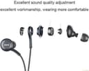 SAMSUNG Earphones USB Type-C EO-IC100, Sound by AKG, In-ear Headset Black, Wired thumbnail 2