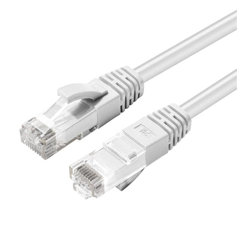 U/UTP CAT6 0.4M White LSZH