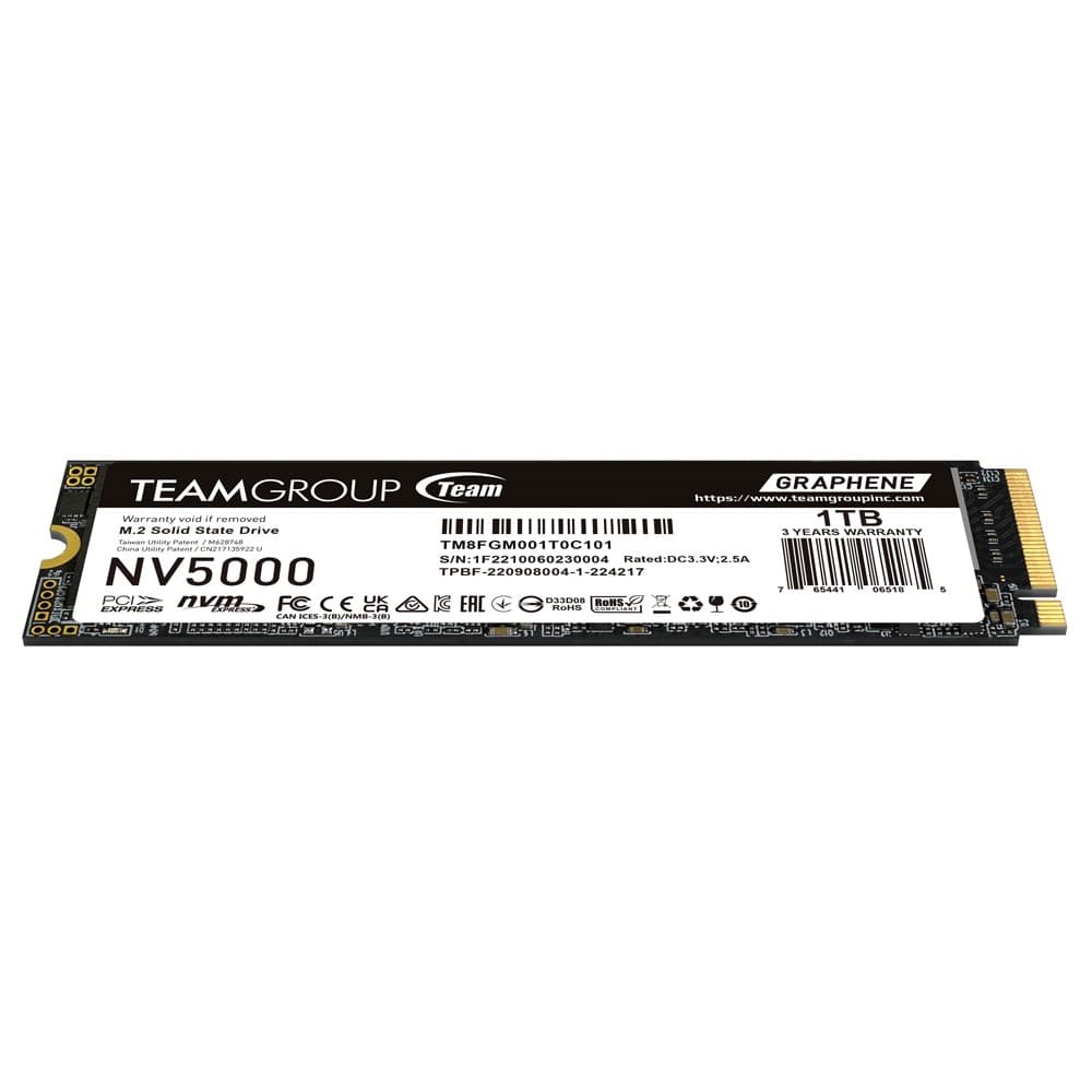 Team Group NV5000 1TB M.2 2280 NVMe PCIe 4.0 Internal SSD - Image 4