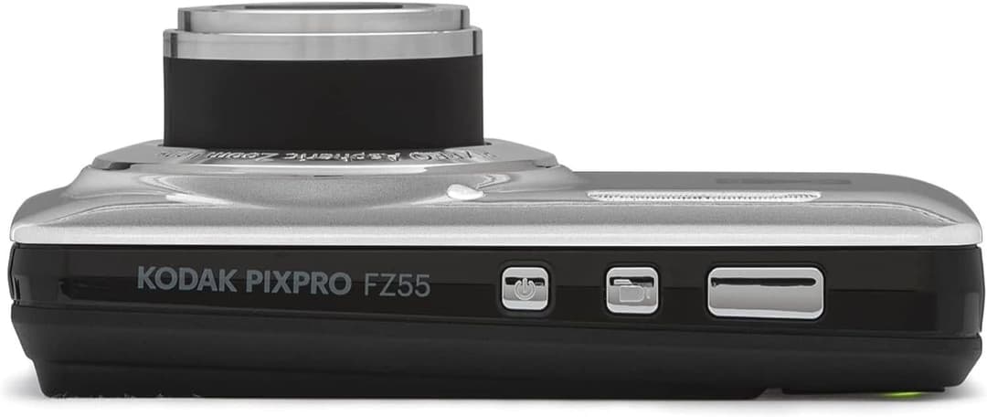 Kodak PixPro Friendly Zoom FZ55 16MP Compact Digital Camera - Silver - Image 8