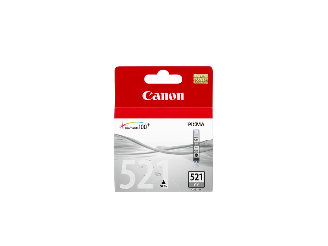 Canon CLI-521GY Grey Ink Cartridge - Image 1