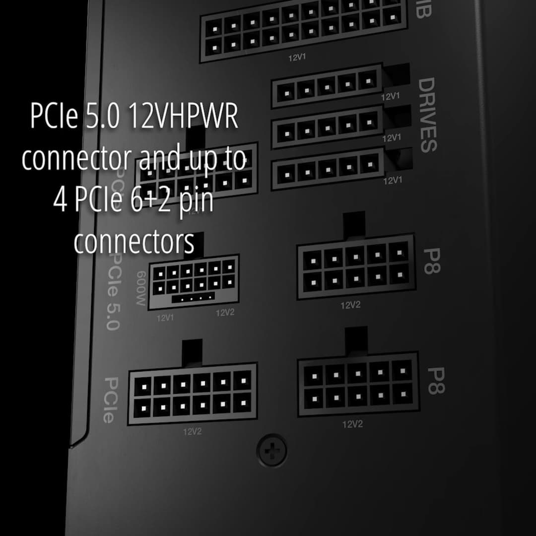 be quiet! Pure Power 12 M 1200W Power Supply - Black - Image 4