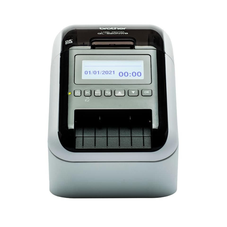 Brother QL-820NWBcVM Visitor Badge Label Printer - Image 1