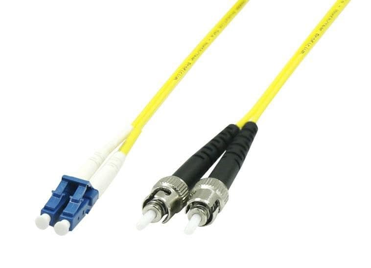Microconnect OS2 Single-mode Fibre Patch Cable LC-ST Duplex LSZH - 10m - Image 1