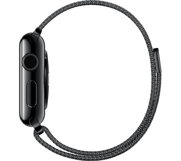 APPLE Watch 38 mm Milanese Loop - Space Grey & Black - Image 1