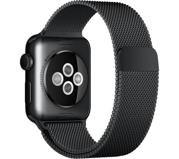 APPLE Watch 38 mm Milanese Loop - Space Grey & Black - Image 2