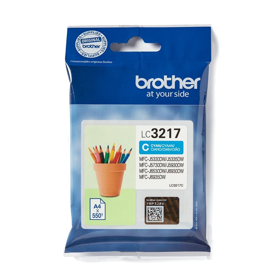 Brother LC3217C ink cartridge 1 pc(s) Original Cyan - Image 1