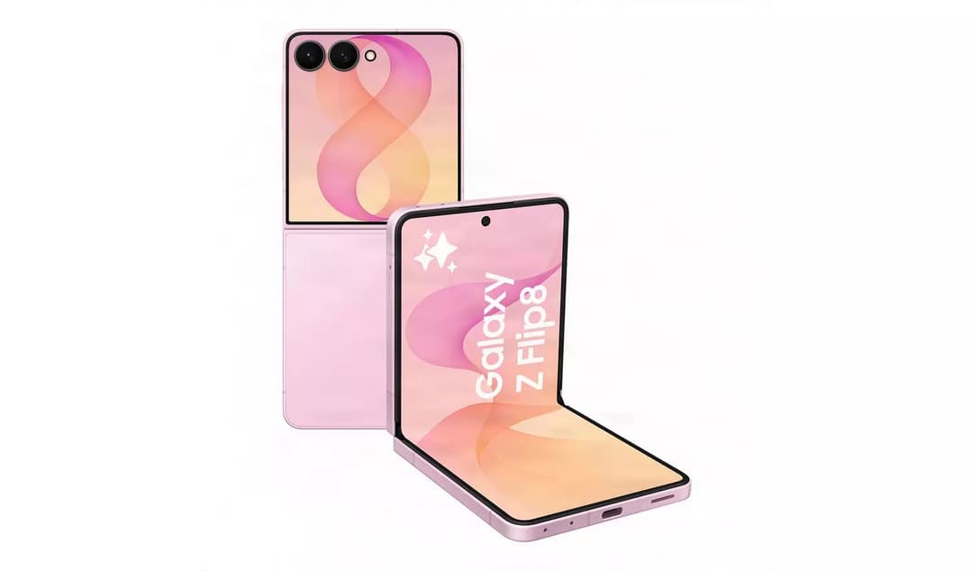 Samsung Galaxy Z Flip8 5G 512GB 12GB RAM Dual SIM Smartphone - Pink - Image 1