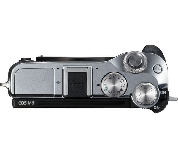 Canon EOS M6 Mirrorless Camera Body Only - Silver - Image 4