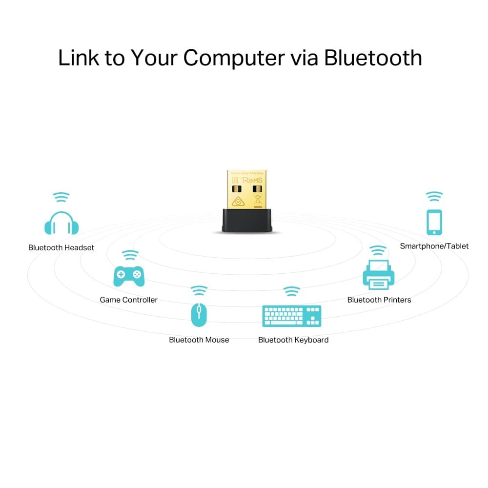 TP-Link AC600 Nano Dual Band Wi-Fi Bluetooth 4.2 USB Adapter - Image 3