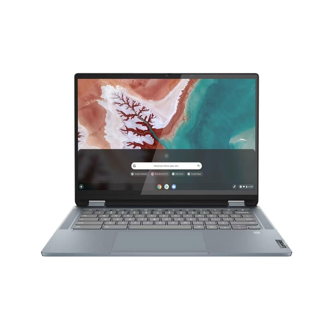 Lenovo IdeaPad Flex 5 14" 2 in 1 Chromebook Plus - Stone Blue - Image 1