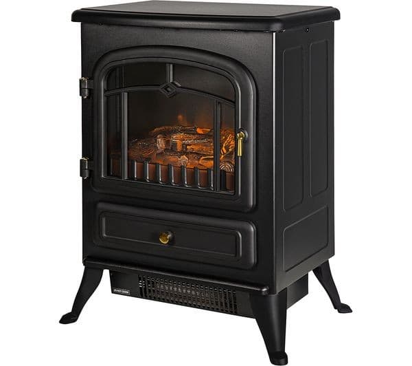 RUSSELL HOBBS RHEFSTV1002B Electric Fire Stove - Black - Image 3