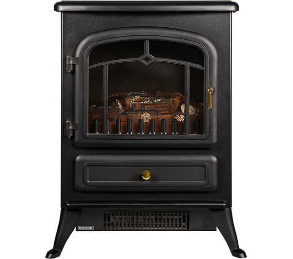 RUSSELL HOBBS RHEFSTV1002B Electric Fire Stove - Black - Image 4