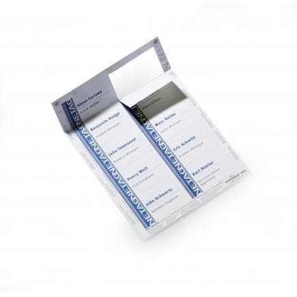 Durable BADGEMAKER Name Badge Insert Cards 150gsm - 54 x 90 mm (200 cards) - Image 2