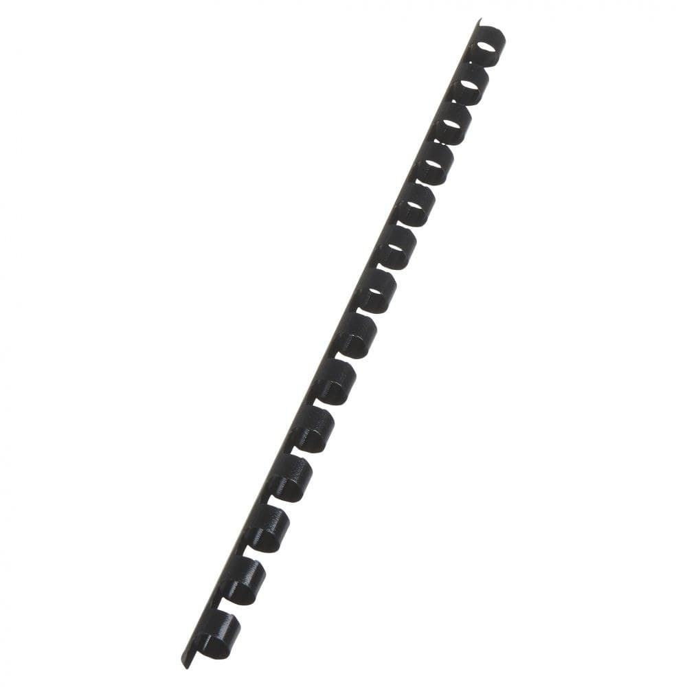 GBC 4400008 A5 8mm Black Comb Binders - Image 1