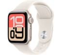 Apple Watch SE 3 Smartwatch 40mm Starlight Aluminium Starlight Sport Band S/M thumbnail 1
