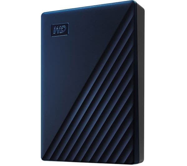WD My Passport 5TB Portable Hard Drive - Blue - Image 2