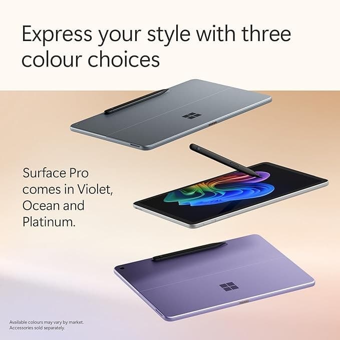 Microsoft Surface Pro 12" Copilot+ PC Snapdragon X Plus 16GB 256GB - Platinum (Device only) - Image 4