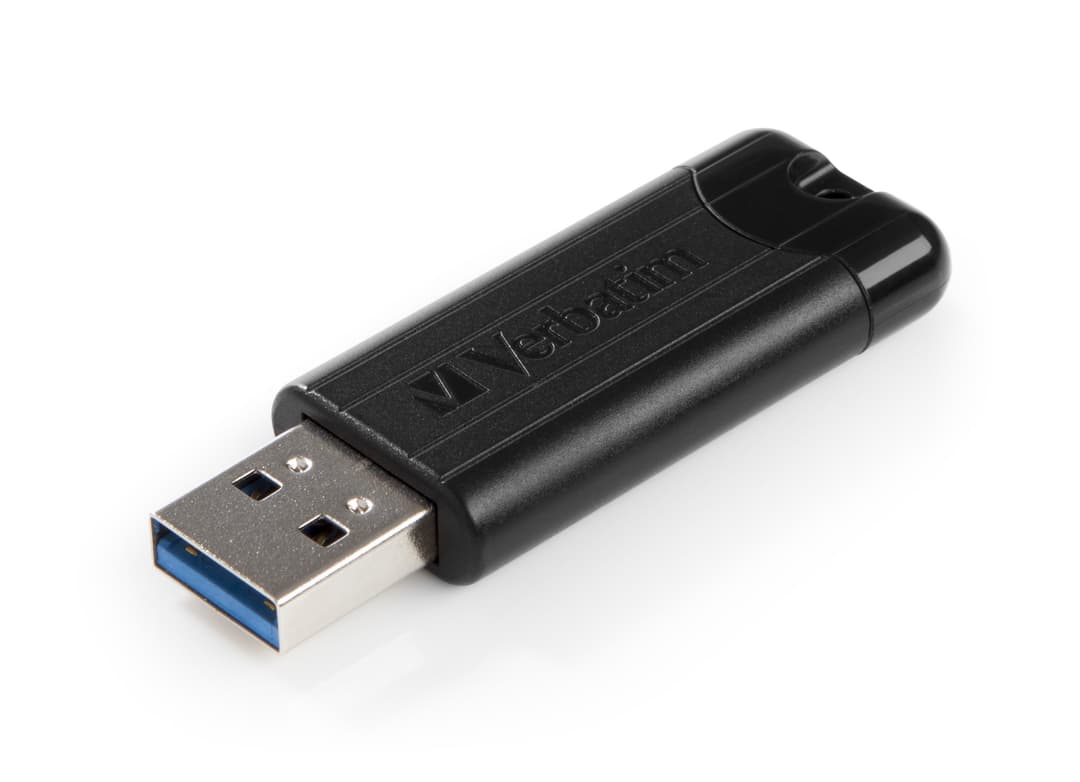 Verbatim PinStripe 3.0 - USB 3.0 Drive 64 GB  - Black - Image 2