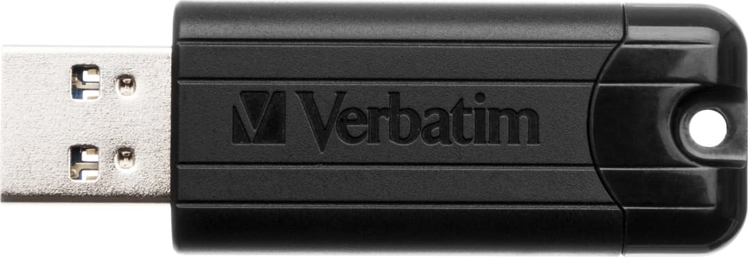 Verbatim PinStripe 3.0 - USB 3.0 Drive 64 GB  - Black - Image 4