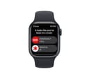 APPLE Watch Series 8 Cellular - Midnight with Midnight Sports Band, 41 mm thumbnail 6