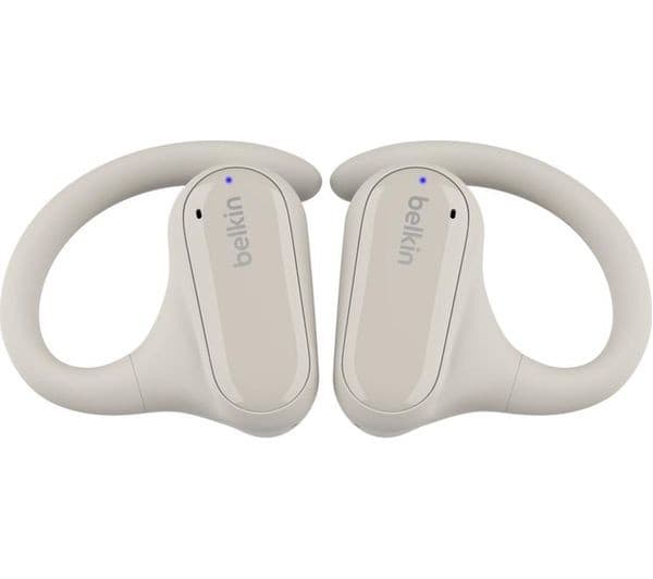 Belkin SoundForm ClearFit Open-Ear Wireless Earbuds - Sand