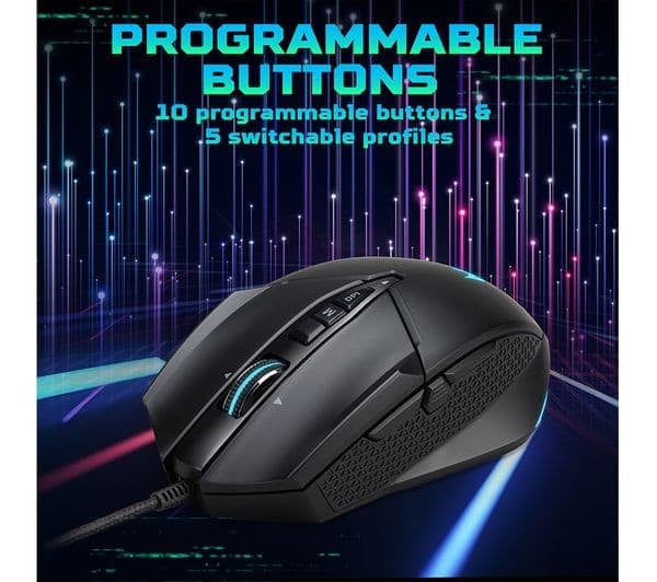 Acer Predator Cestus 335 Gaming Mouse Black - Image 5