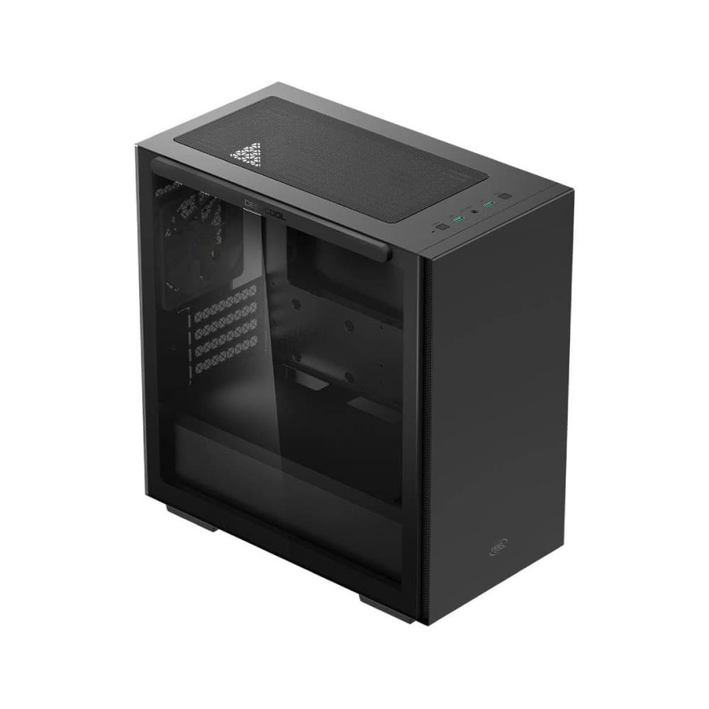 DeepCool MACUBE 110 Micro ATX Gaming PC Case with 1 x Fan - Black - Image 3