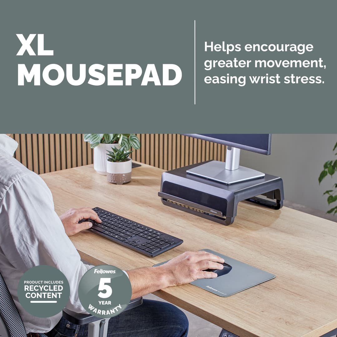Fellowes Breyta (New) XL Mousepad Marine Blue - Image 2