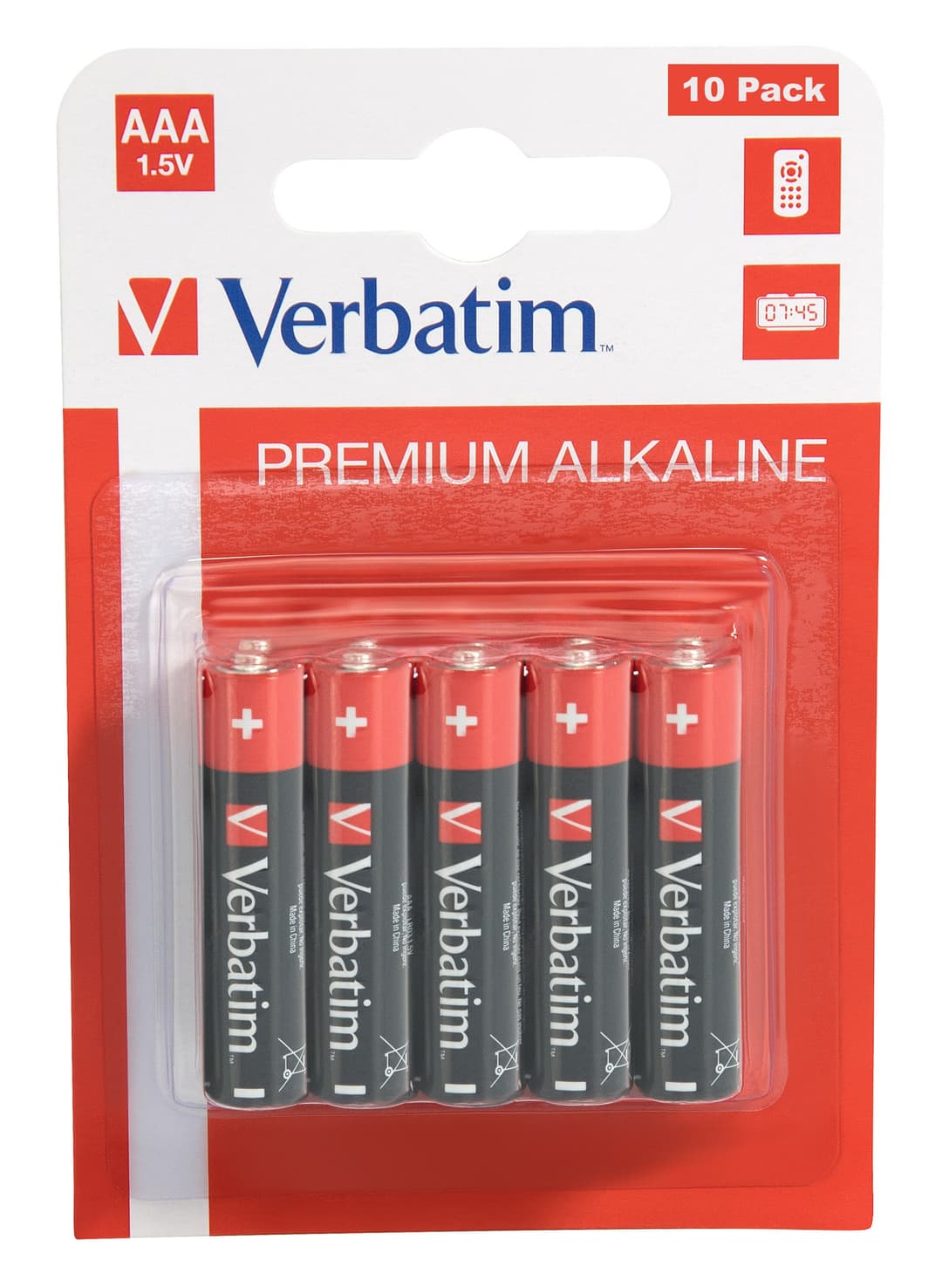 Verbatim AAA Alkaline Batteries - Image 1