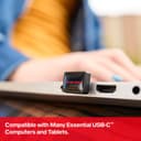 SANDISK Extreme Fit USB-C Flash Drive - Black thumbnail 2