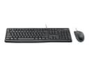 Logitech MK120 Keyboard & Mouse Set Black thumbnail 1