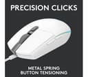 Logitech G203 Lightsync Mouse White thumbnail 8