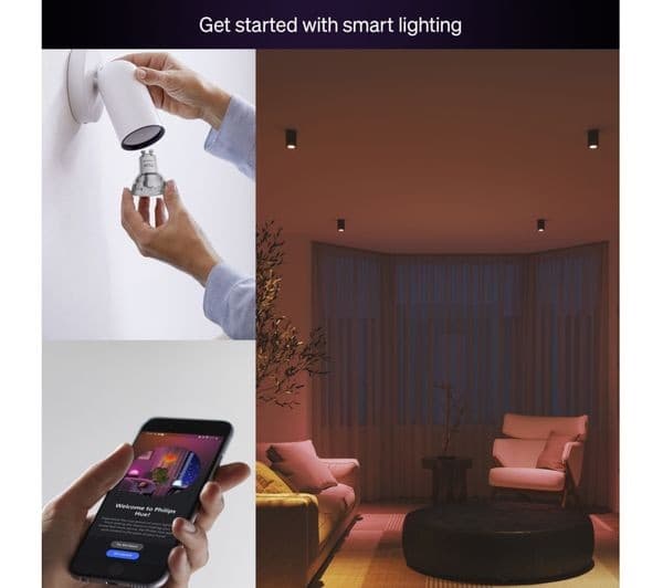 Philips Hue Essential Colour GU10 Smart Bulb - Image 5