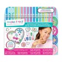 Make It Real Bejeweled Cosmetic Activity Book - 881 Piece Nail Art & Temporary Tattoo Set, Ages 8+ thumbnail 1