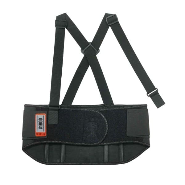 Ergodyne 11103 ProFlex 1600 Standard Elastic Back Support  Black - Medium - Image 3