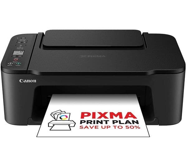 CANON PIXMA TS3750i A4 All-in-One Wireless Colour Inkjet Printer - Black (6671C008) - Image 1
