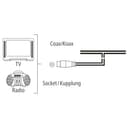 Hama 00205283 DAB+/FM Indoor Wire Antenna for Digital Radio thumbnail 3